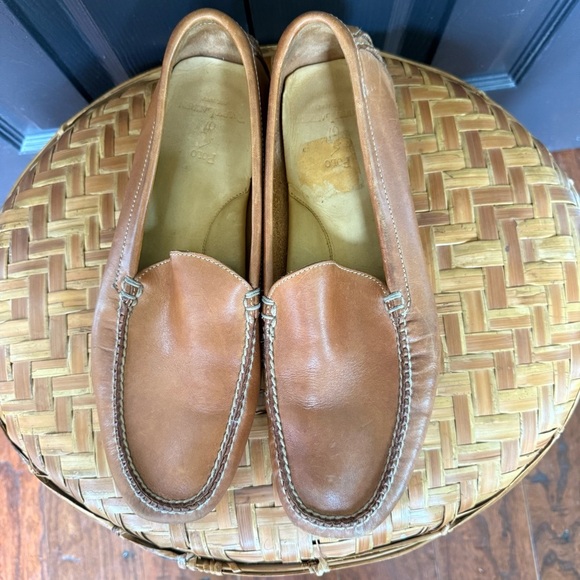 Polo by Ralph Lauren Brown Woodley Driving Loafers Size 9.5 D - Picture 5 of 8